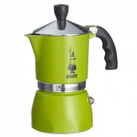 Bialetti Fiammetta 3 zelená moka konvice