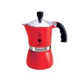 Bialetti Fiammetta 3 červená moka konvice